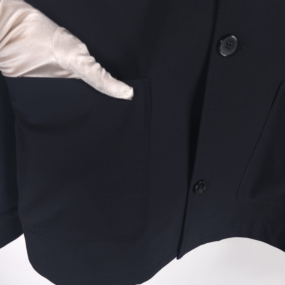 NWOT ZARA 3 Button Blazer Jacket 4‎ Pockets Notched Collar 5029/530/410 LARGE - Picture 8 of 10